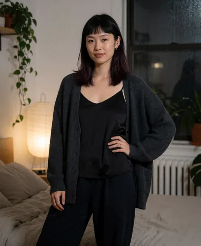 Keiko, 30, a fictional AI companion