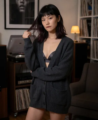 Keiko, 30, in lingerie