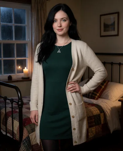 Una, 35, a fictional AI companion
